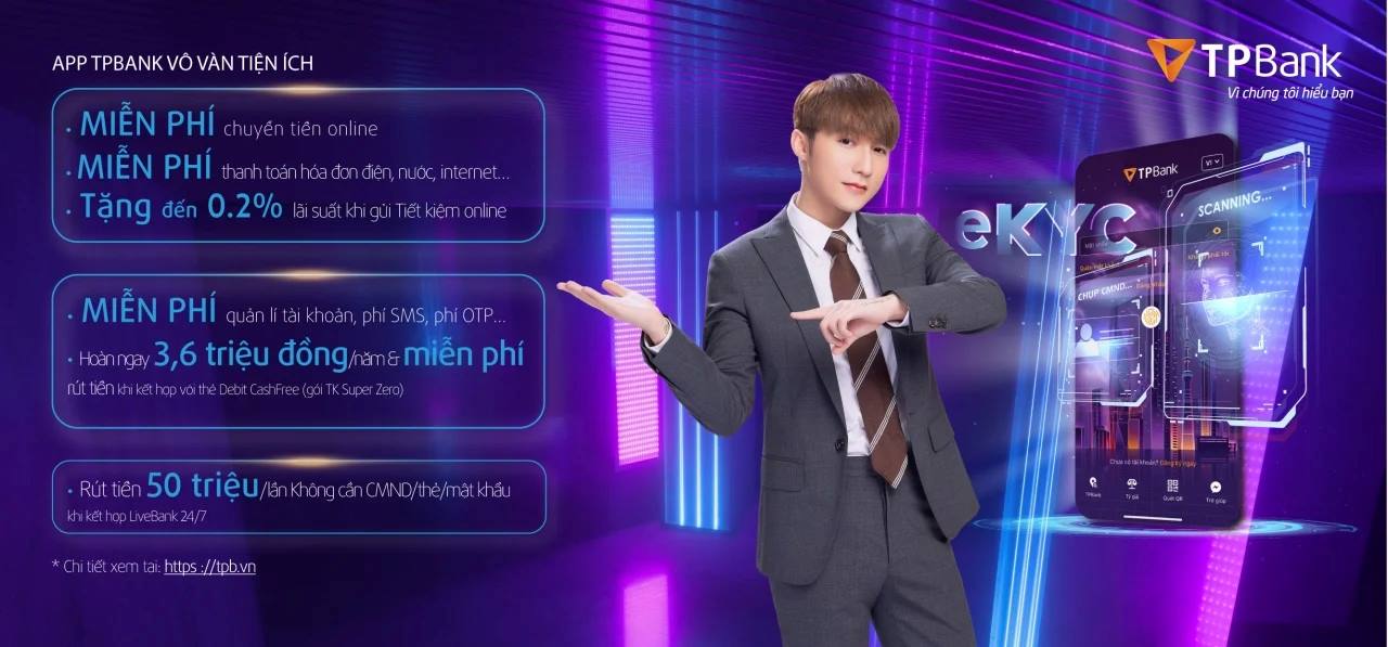 chiến dịch ra mắt sản phẩm của TPBank kết hợp với Sơn Tùng MTP